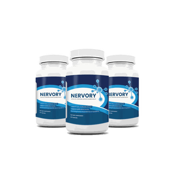 Nervory nerve comfort capsules, three-bottle pack