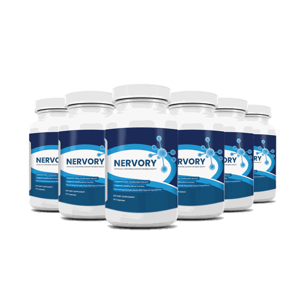 Six bottles of Nervory